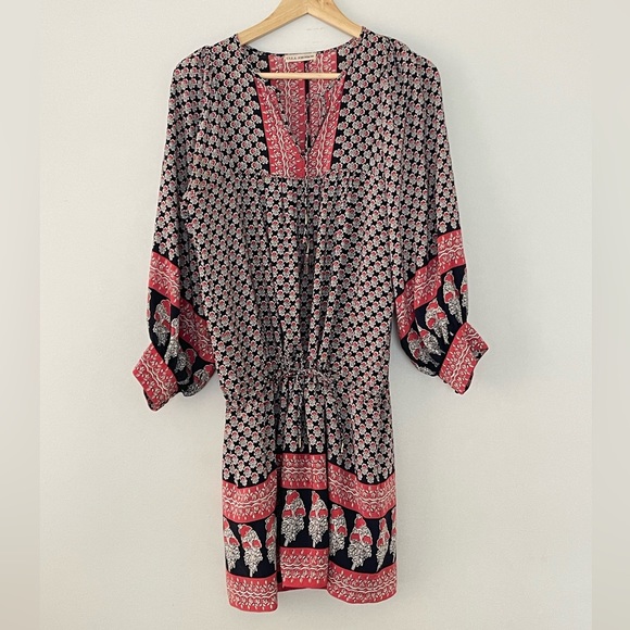 Ulla Johnson Silk Tunic Bohemian Dress - Picture 3 of 15